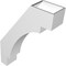 Ekena Millwork 5 1/2-in. W x 20-in. D x 28-in. H Merced Architectural Grade PVC Knee Brace BRCP055X20X28MRC - alternate 6